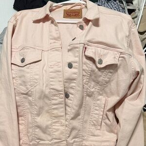 Levi's Women's Light Pink Jean Jacket
